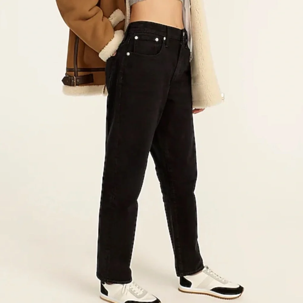J.‎ Crew NWT Women's Slouchy Boyfriend Jean in Washed Black